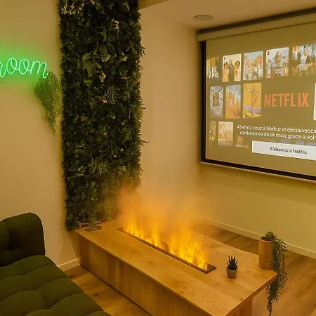 Appartement Jungle - Sauna, Jacuzzi, Cinema - Hyper Centre *