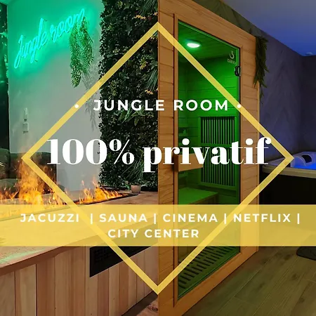 Jungle - Sauna, Jacuzzi, Cinema - Hyper Centre Troyes