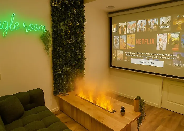 Apartment Jungle - Sauna, Jacuzzi, Cinema - Hyper Centre *